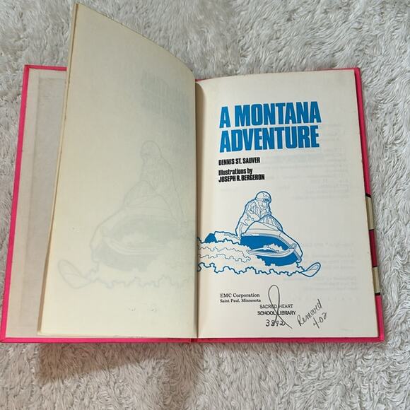 A Montana Adventure Dennis St. Sauver Tromp It 1973 ISBN 0912022507 Snowmobile - Picture 3 of 9